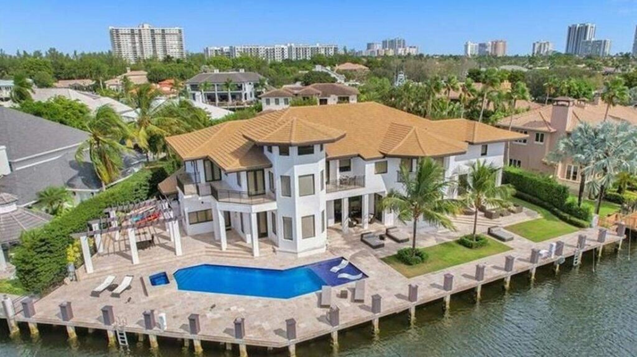 De villa van Lionel Messi.