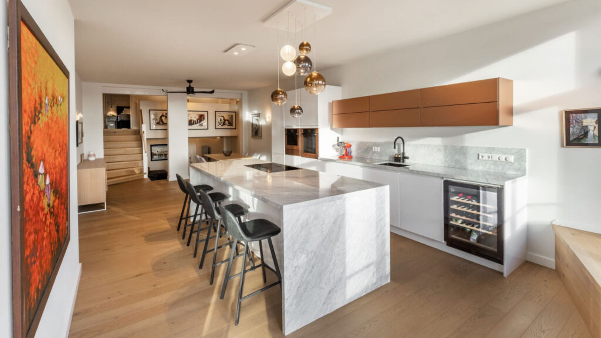 De keuken van Alain Clark