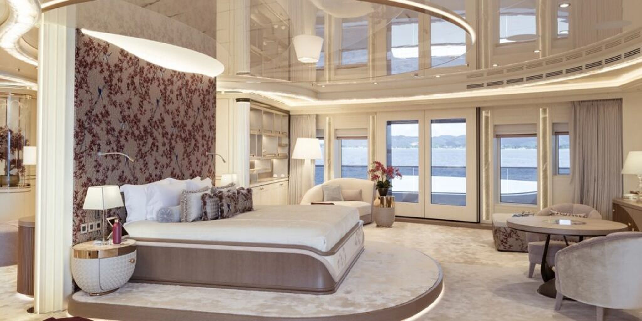 Een van de luxe suites.