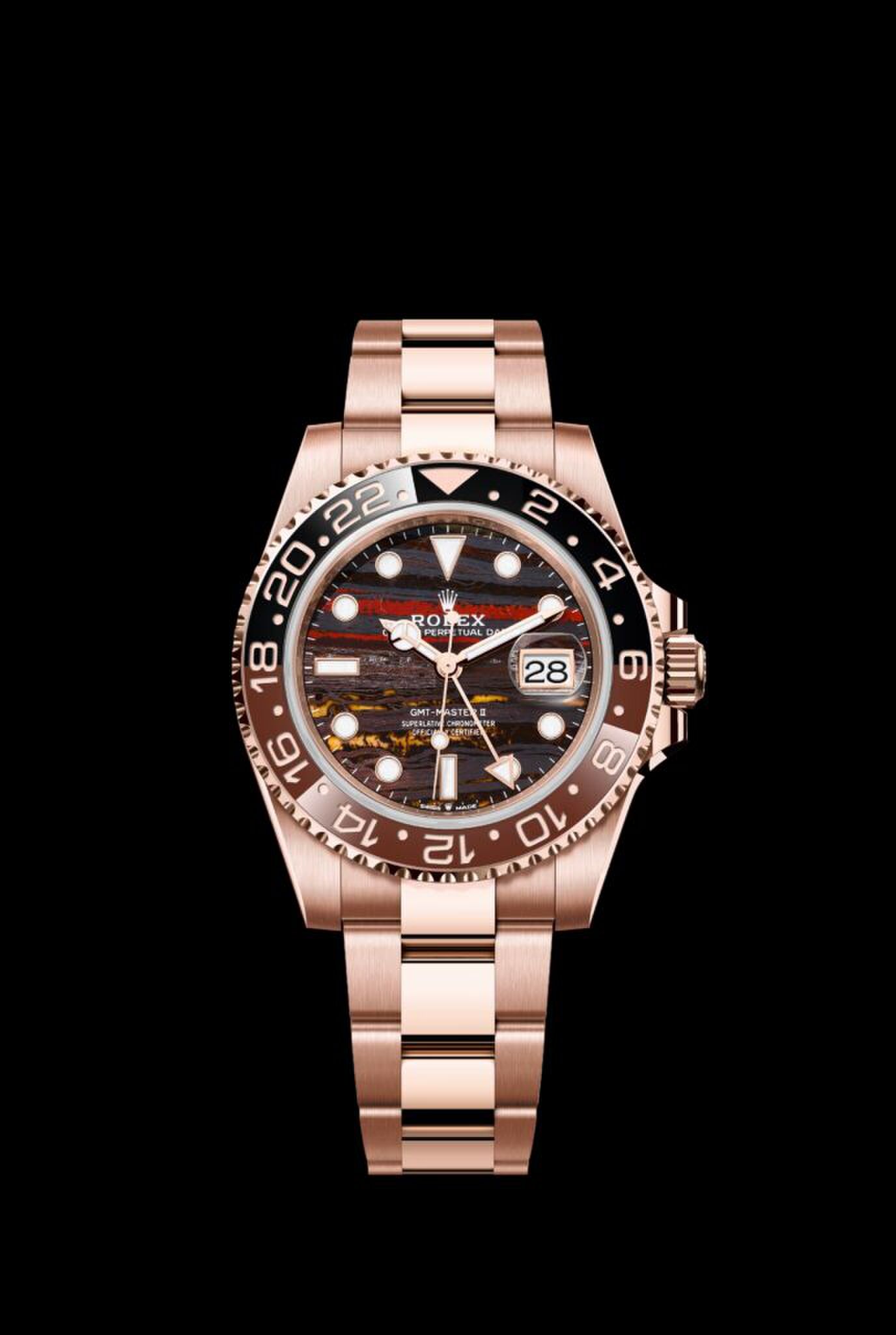 Rolex-horloge 'GMT Tiger Iron' 