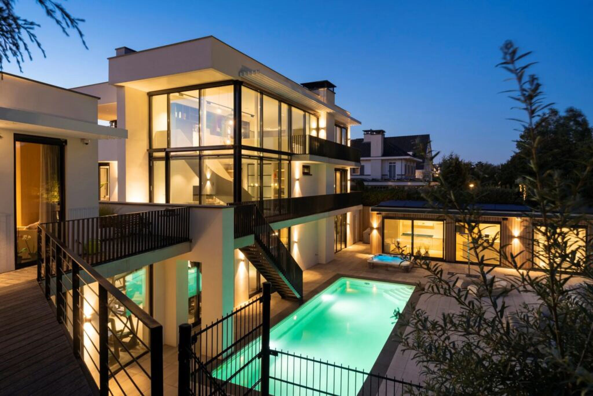 Het private estate dat te koop staat op Funda.