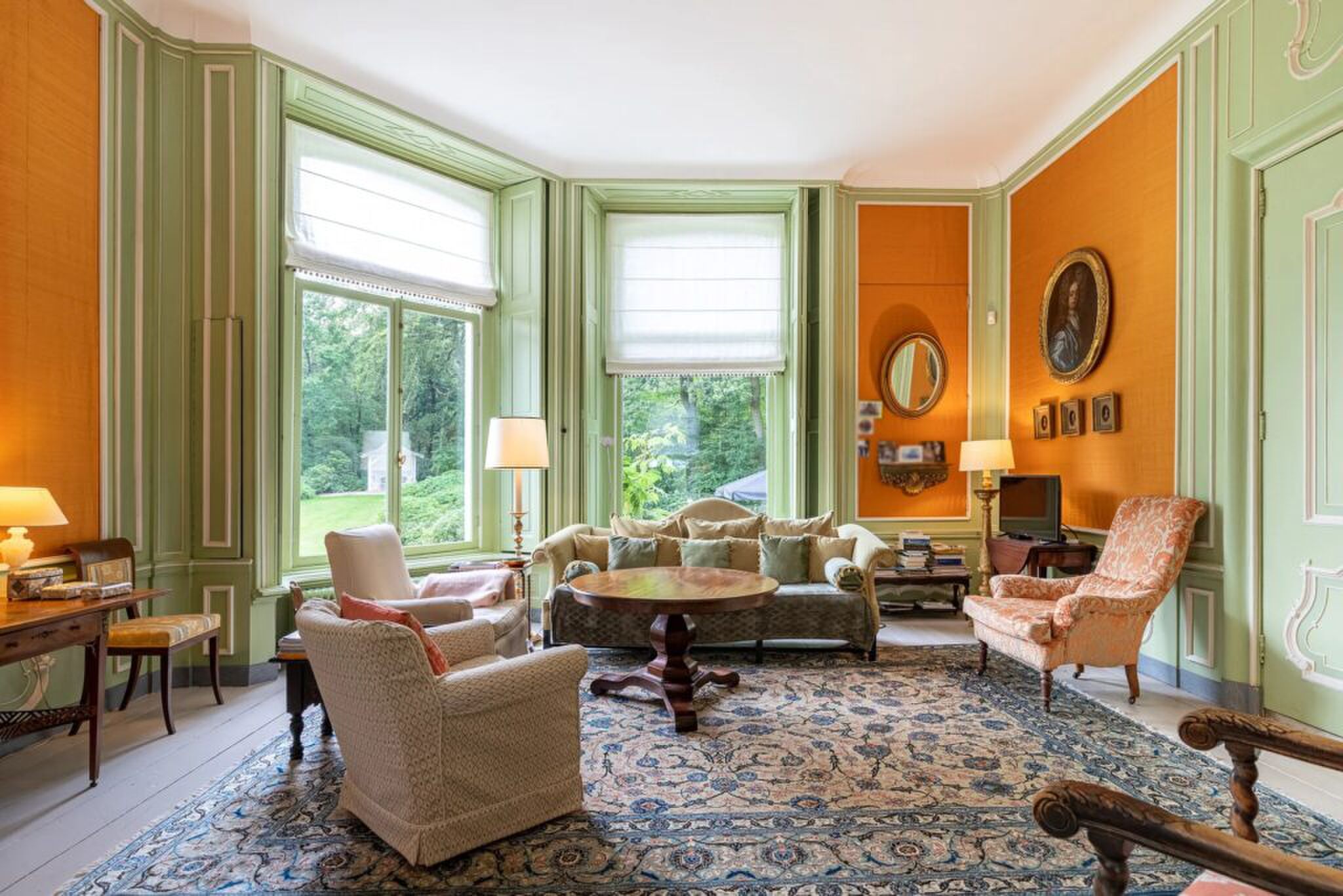 De klassieke woonkamer.