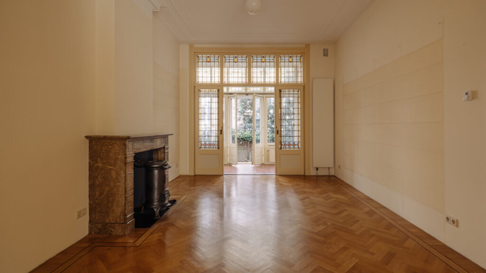 De living in het nieuwe huis van Daan Schuurmans.