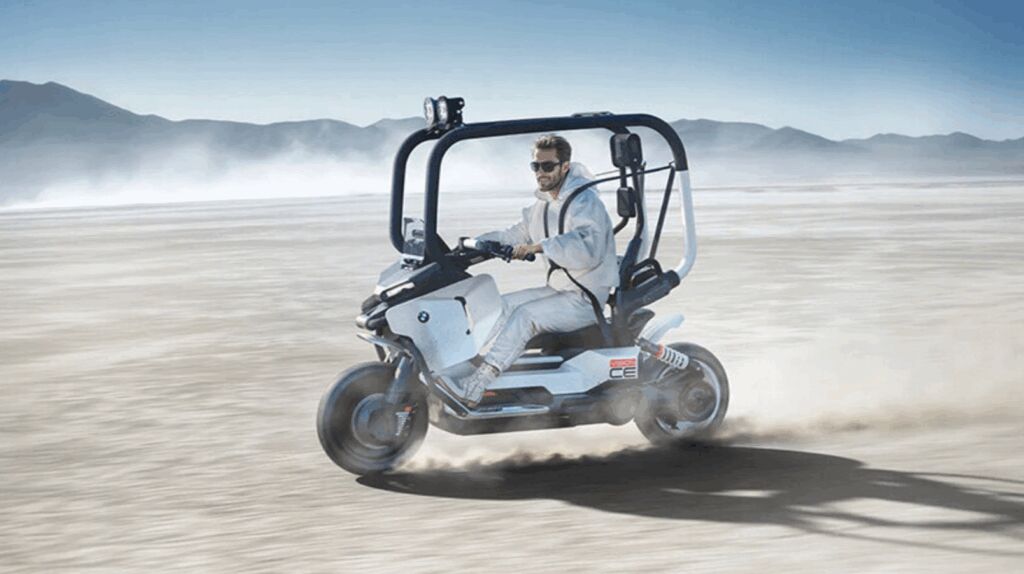 BMW Motorrad Vision CE elektrische scooter