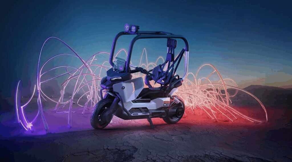 BMW Motorrad Vision CE elektrische scooter