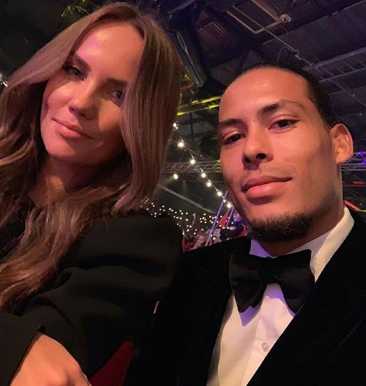 Virgil van DIjk met vrouw Rike Nooitgedagt