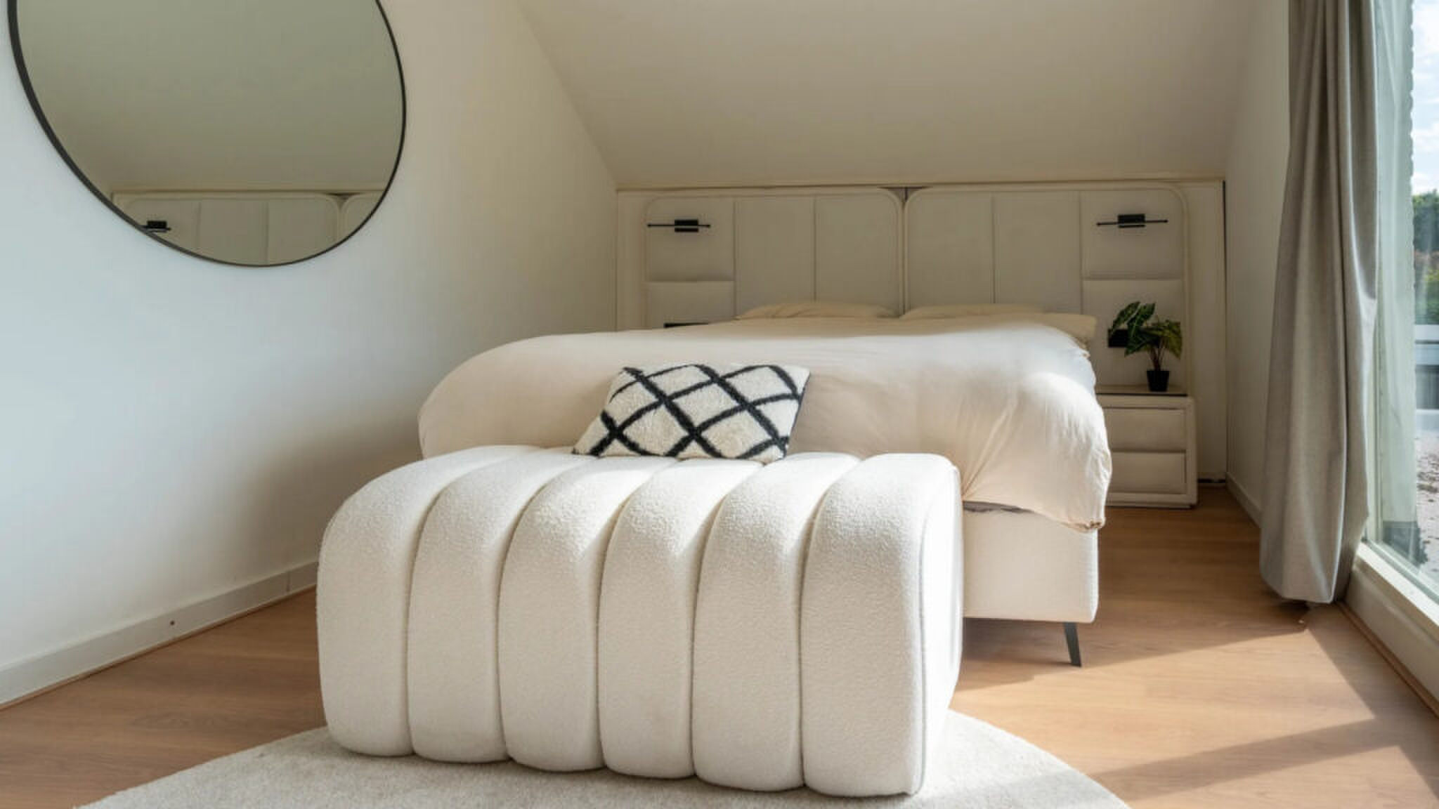 Slaapkamer van een woning in Tilburg