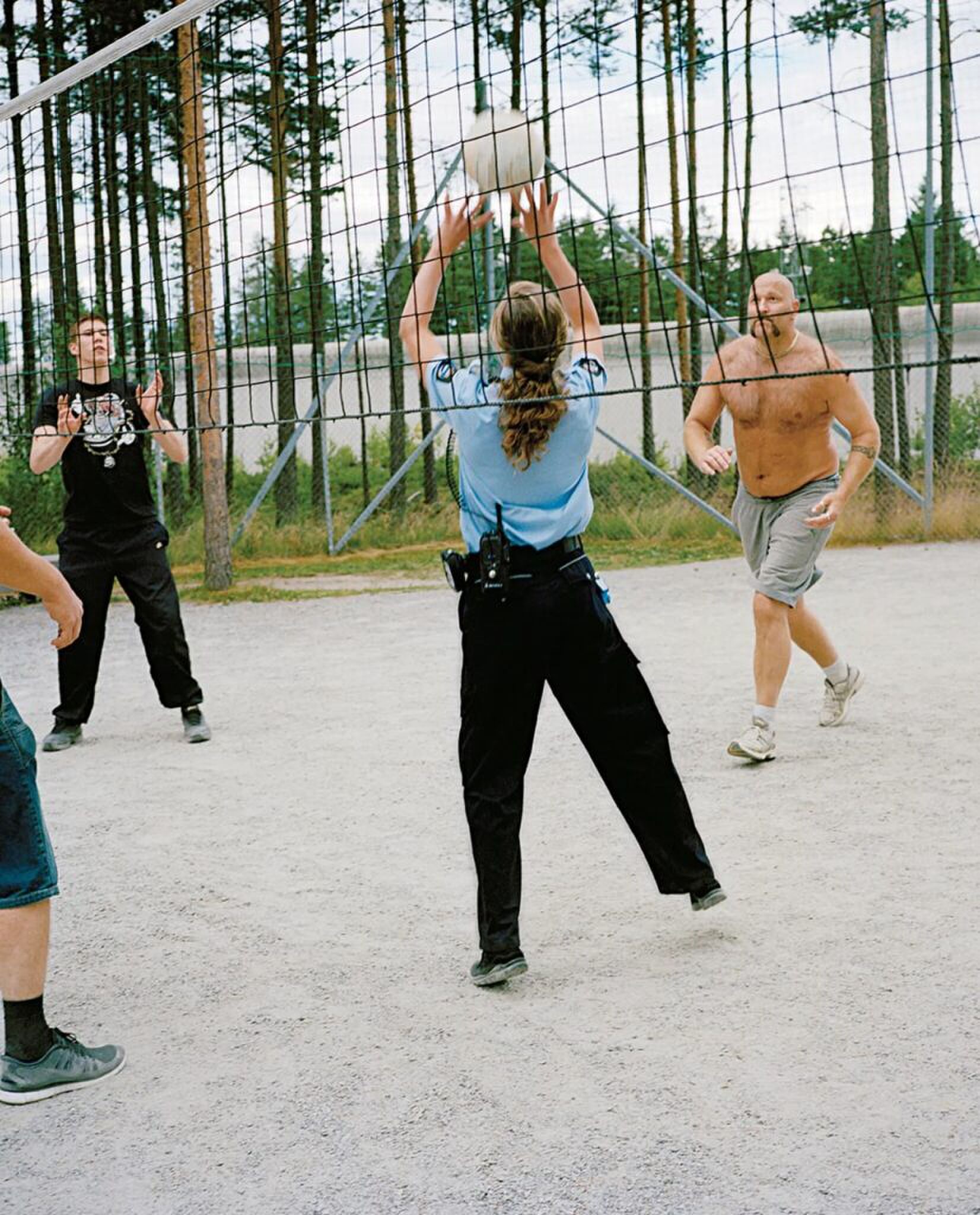 gevangenis volleybal