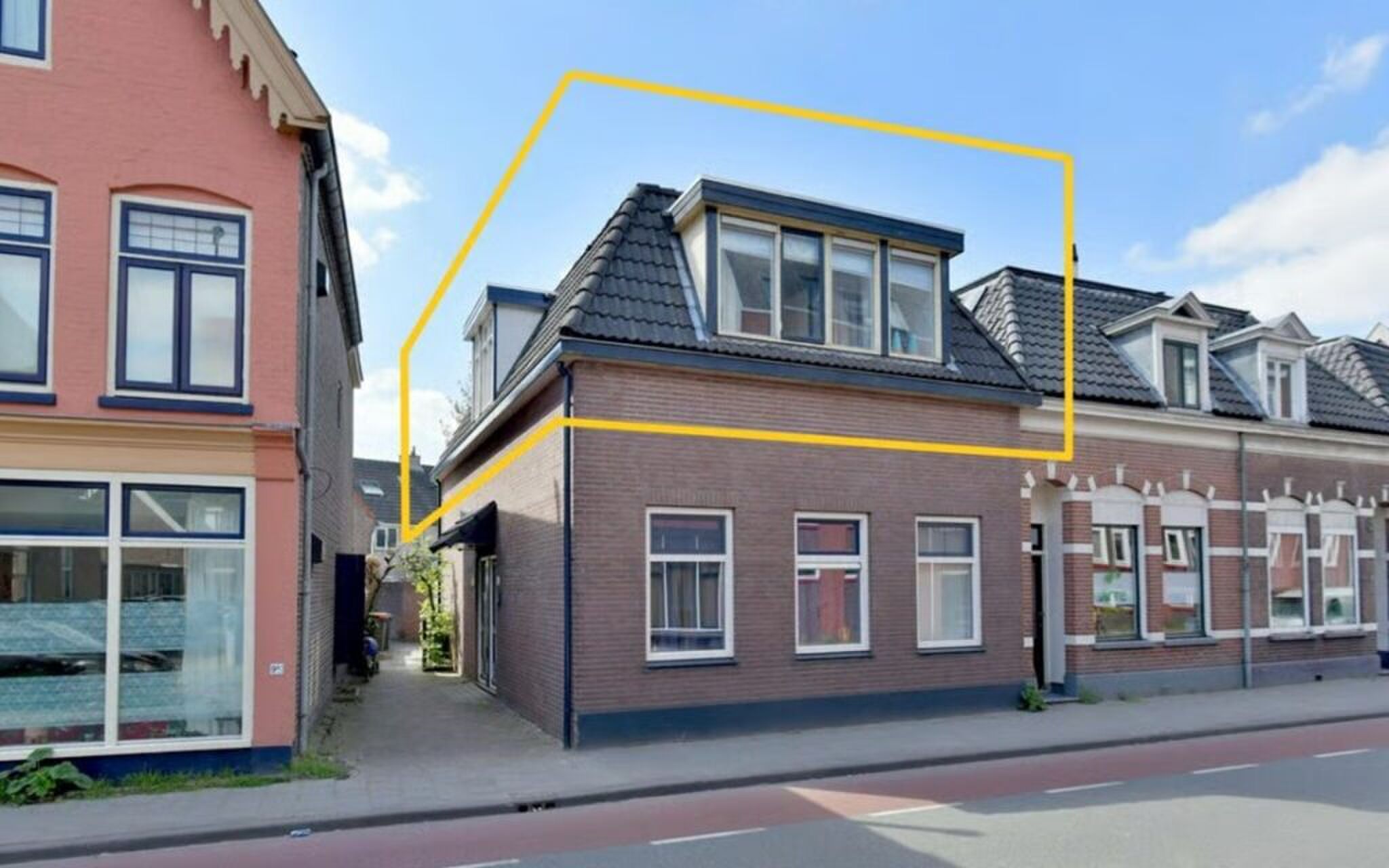 De woning van Steven Berghuis.