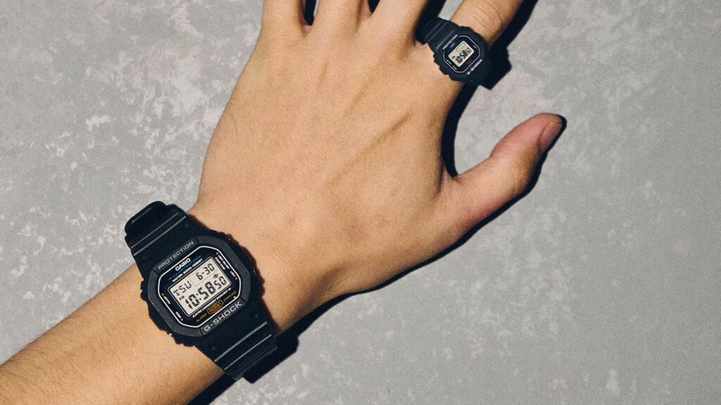 Vinger Casio in kwestie