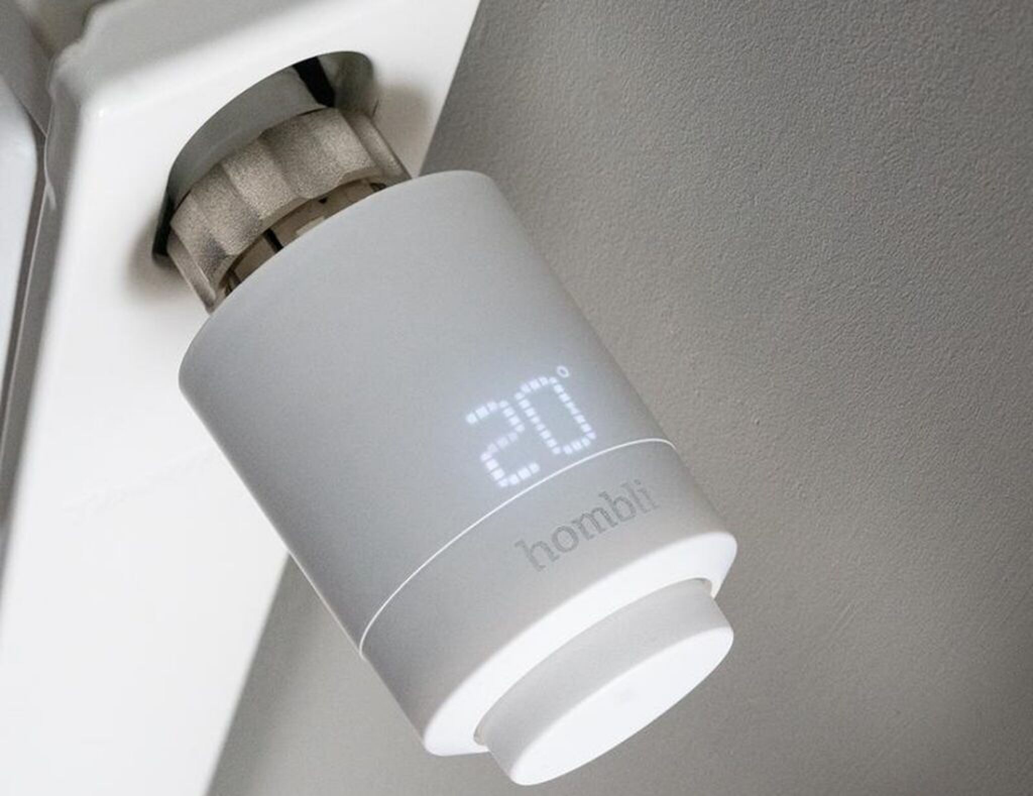 De Hombli slimme thermostaatknop.