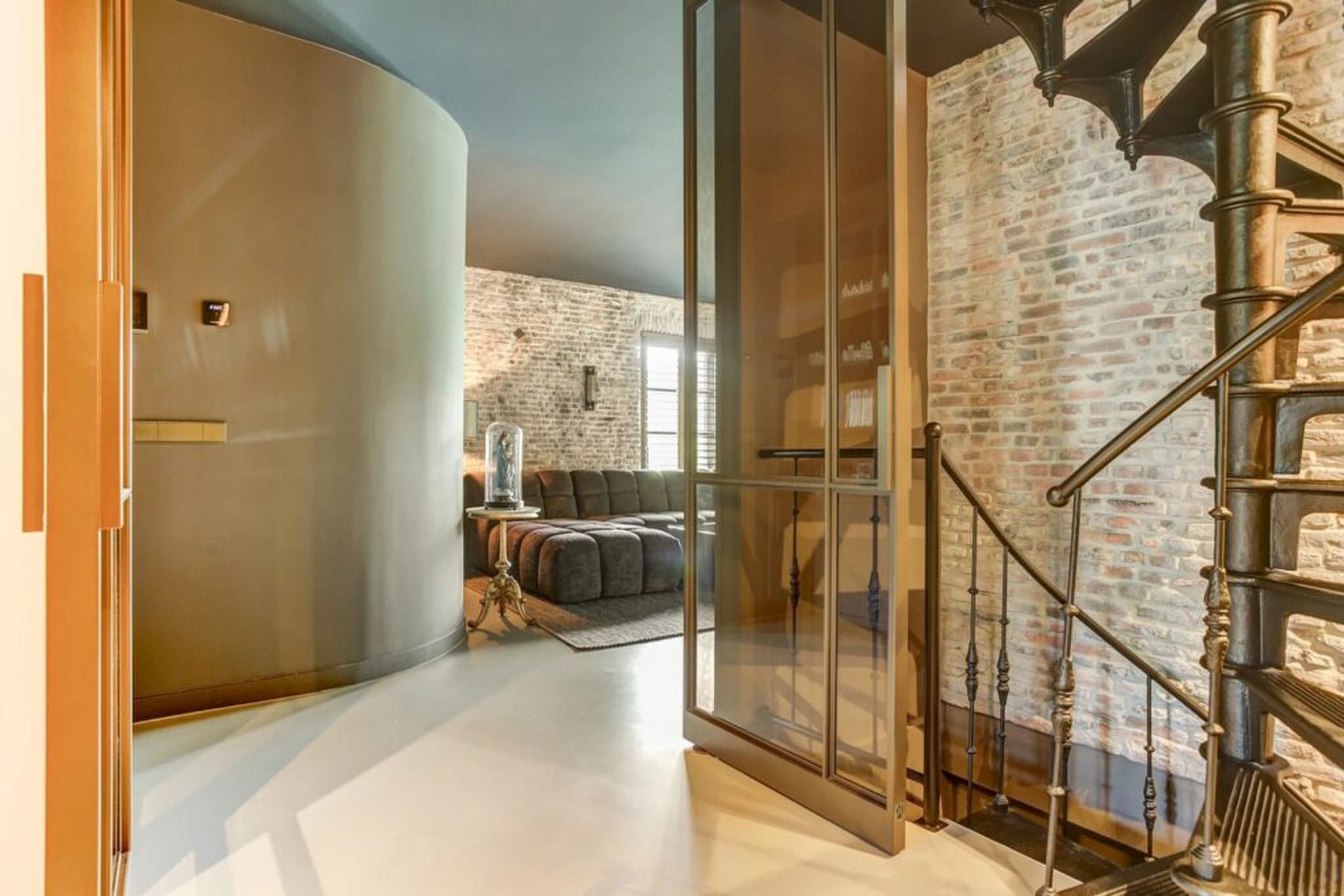 Een interieur dat lijkt op een loft in New York