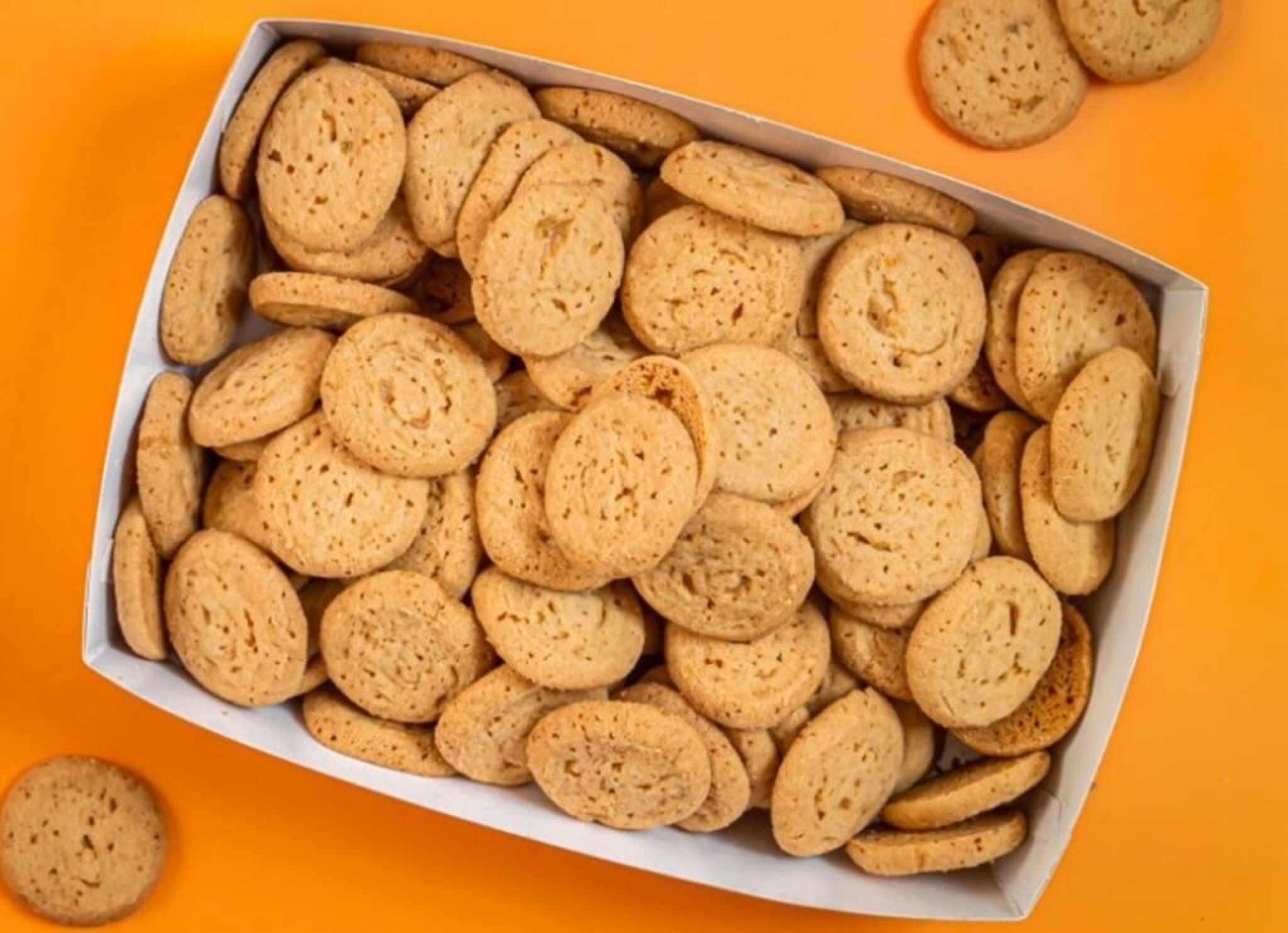 De koekjes van ons kerstcadeaulijstje van 2025.