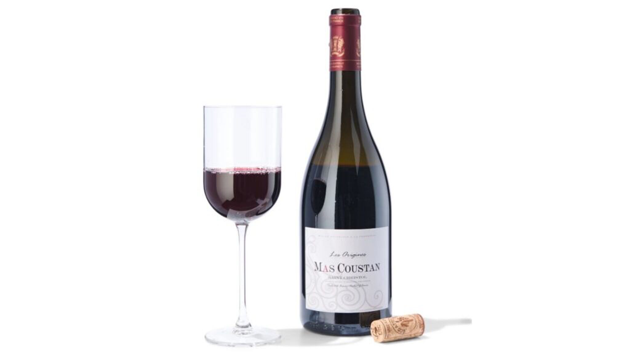 De speciale rode wijn die te koop is bij de HEMA.