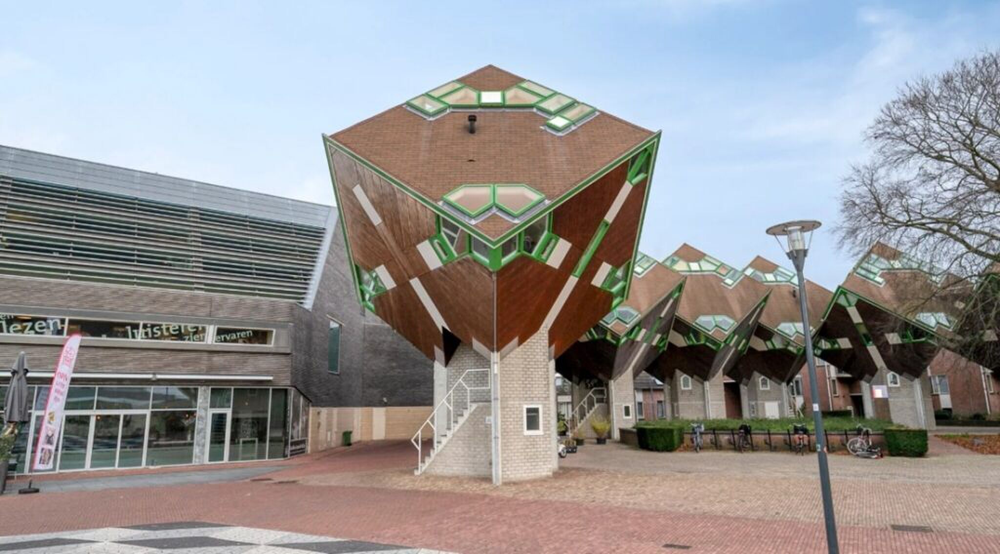 De kubuswoning in Helmond.