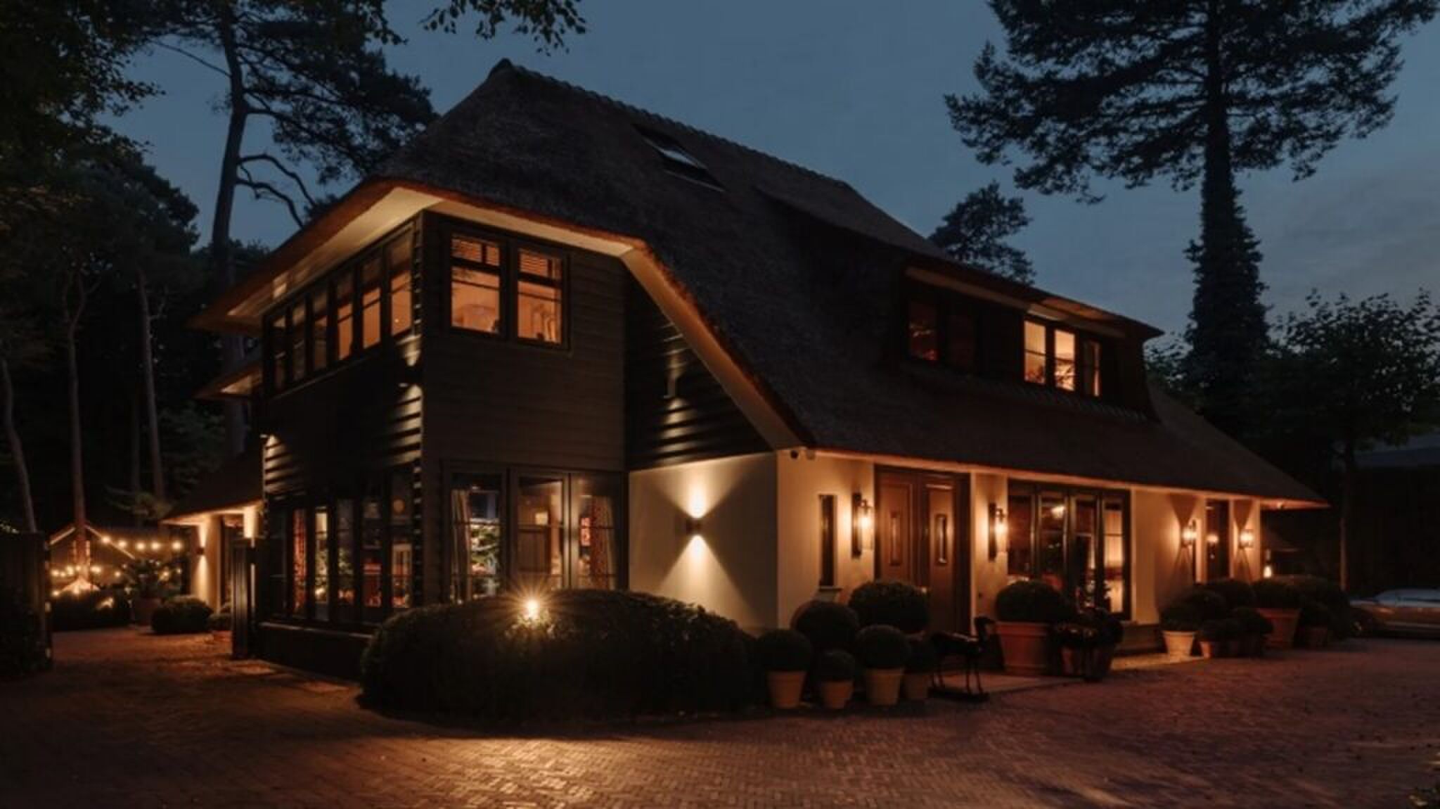 Het huis in Blaricum.