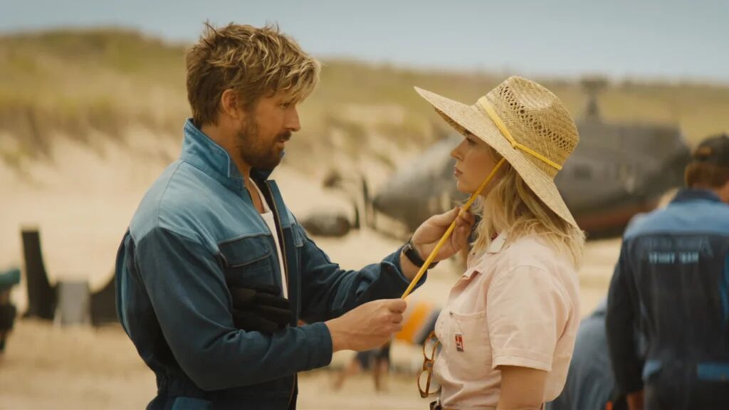 Ryan Gosling en Emily Blunt in The Fall Guy