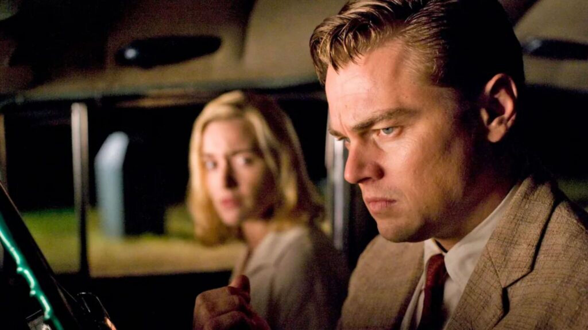 Leonardo DiCaprio en Kate Winslet in Revolutionary Road (2008)
