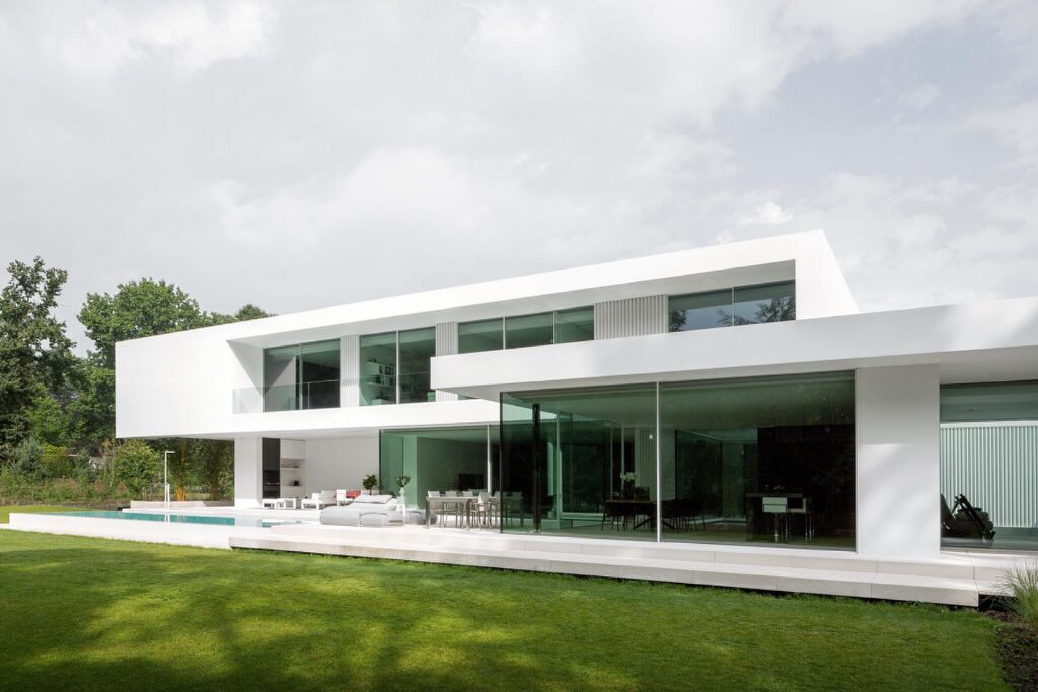 De woning in Belgi&euml;.