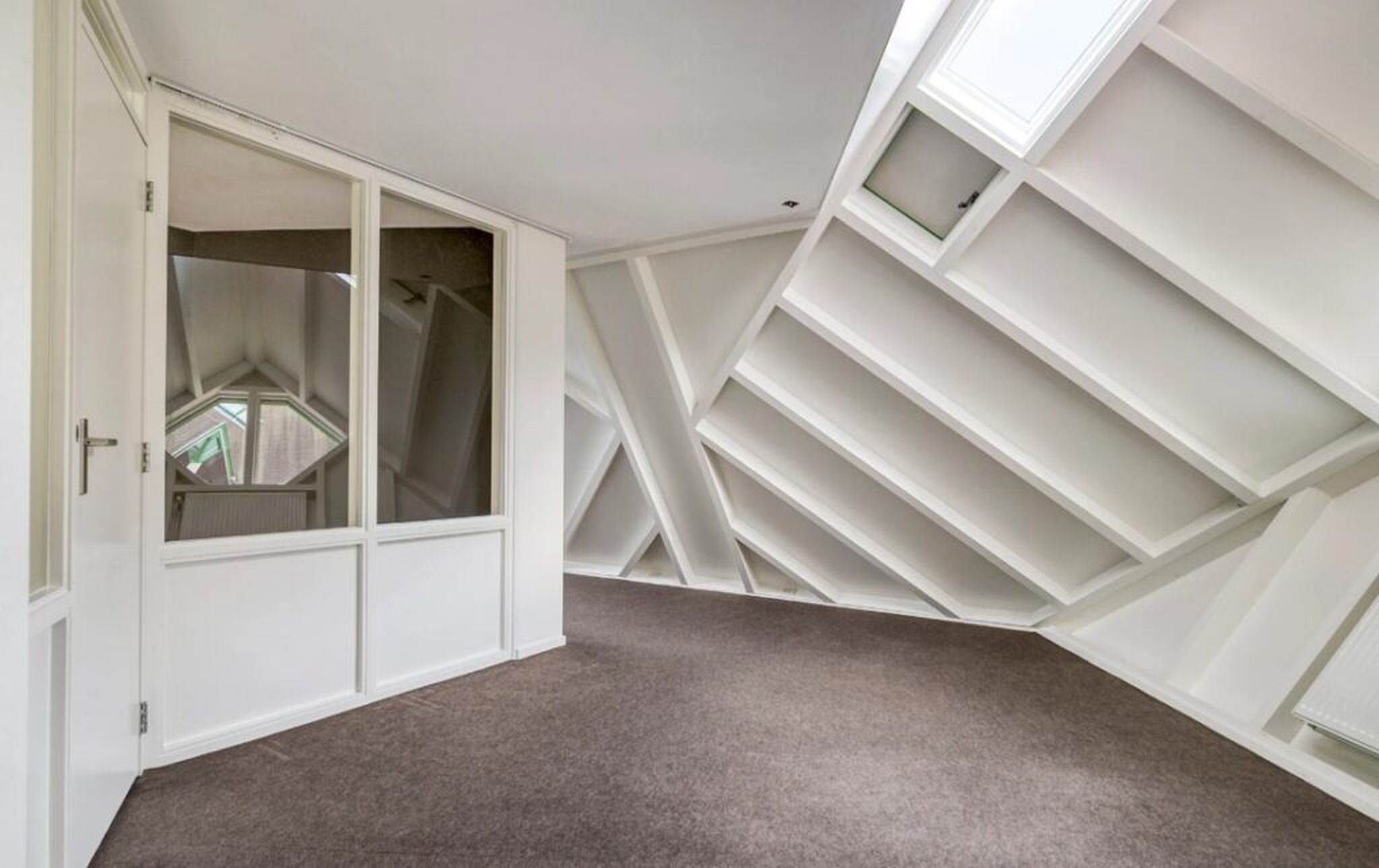 De bovenste verdieping.