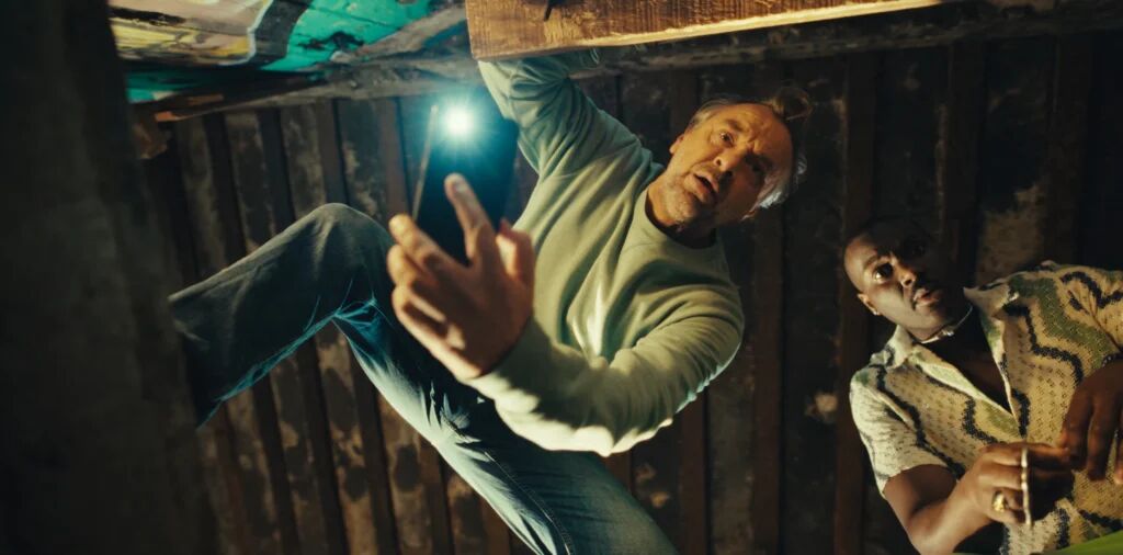 Acteur Tom Waes in Badgasten