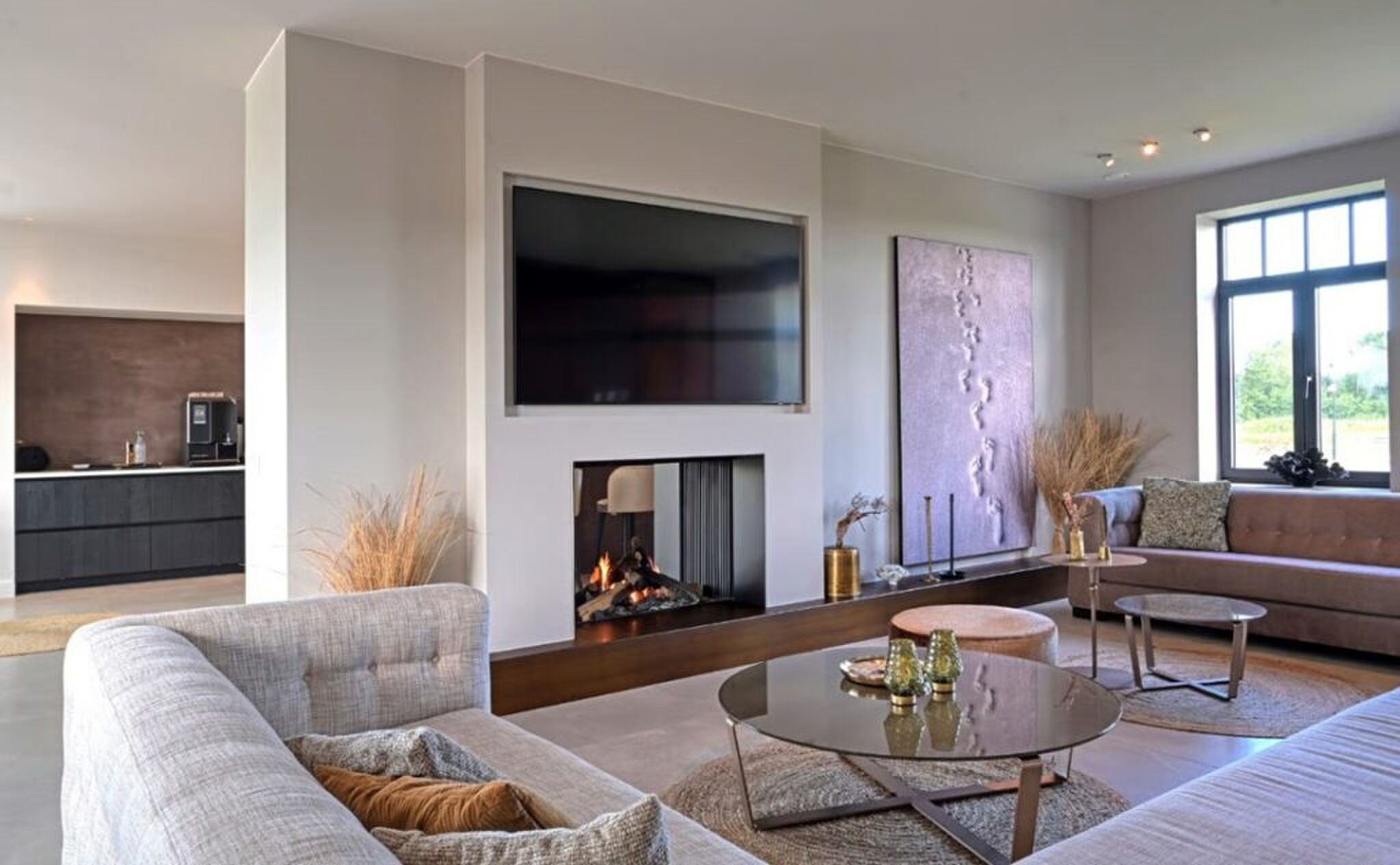 De luxe living van de duurste woning van Zeeland.