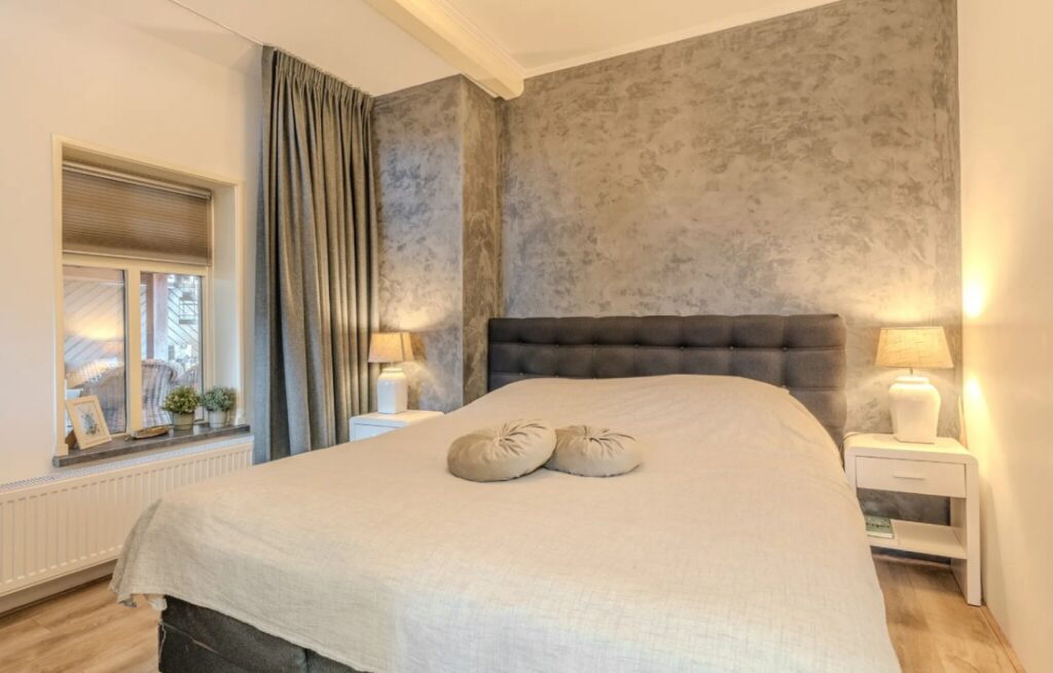 Een moderne slaapkamer