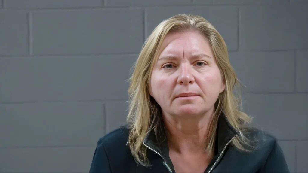 Een mugshot van Jodi Hildebrandt