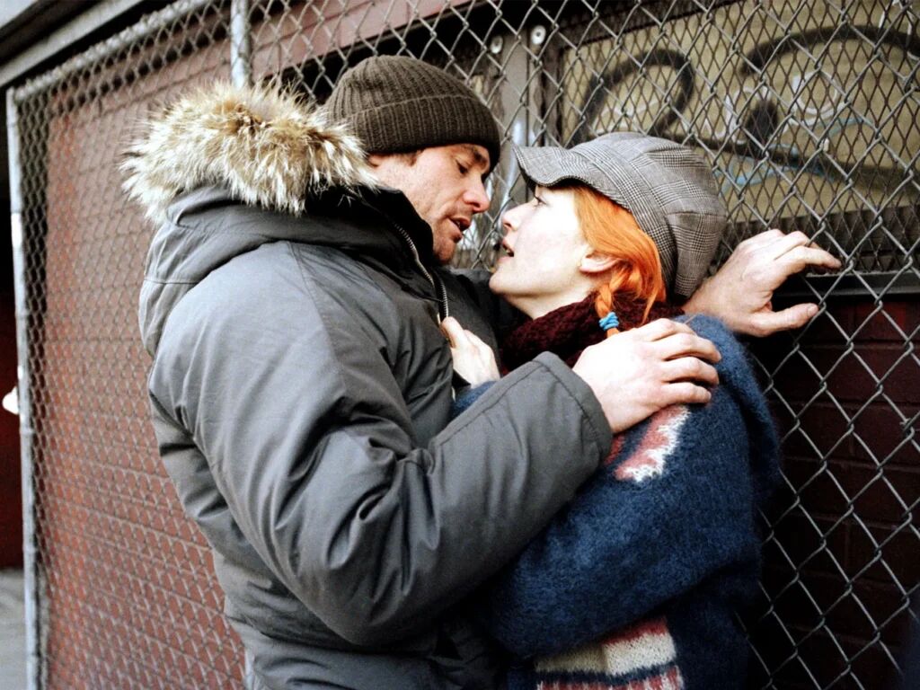 Jim Carrey en Kate Winslet in Eternal Sunshine of the Spotless Mind