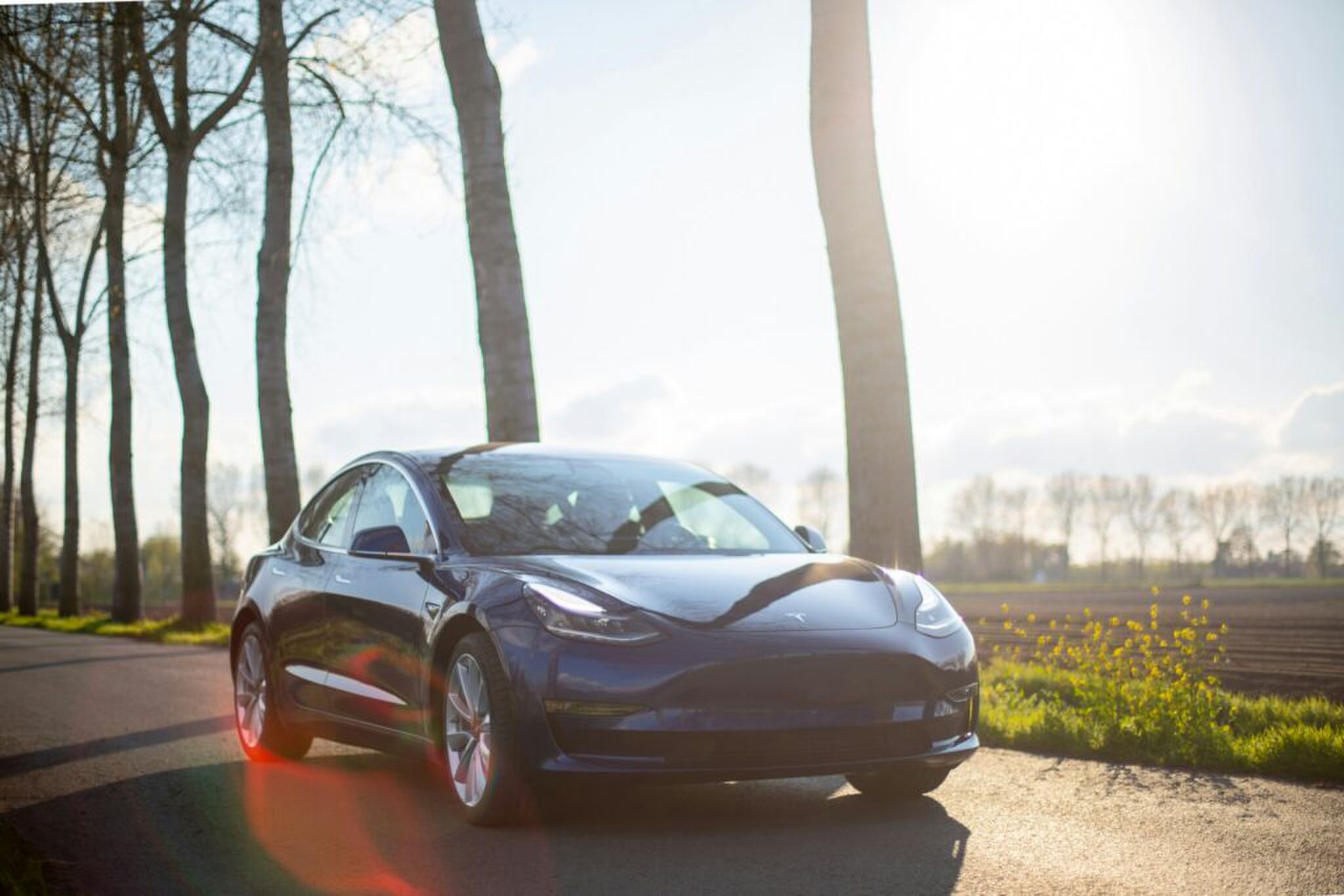 Een Tesla Model 3