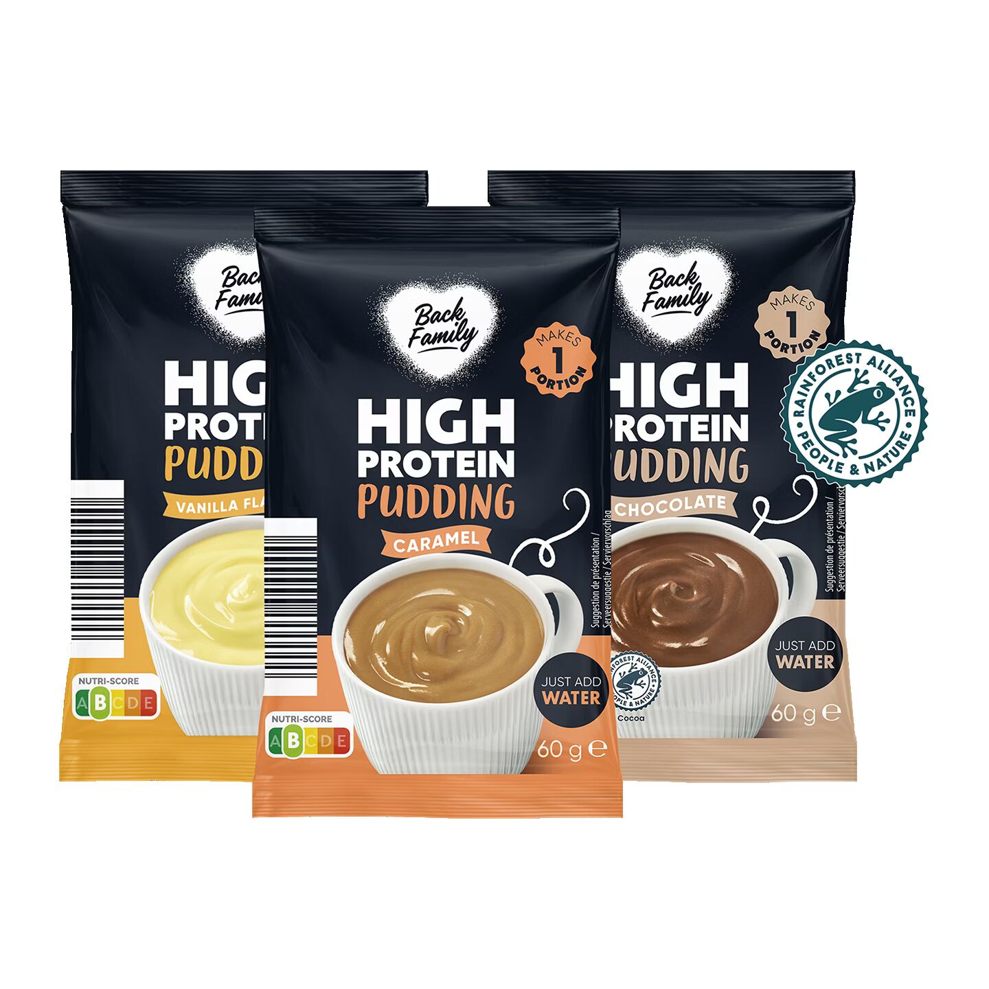 high protein pudding