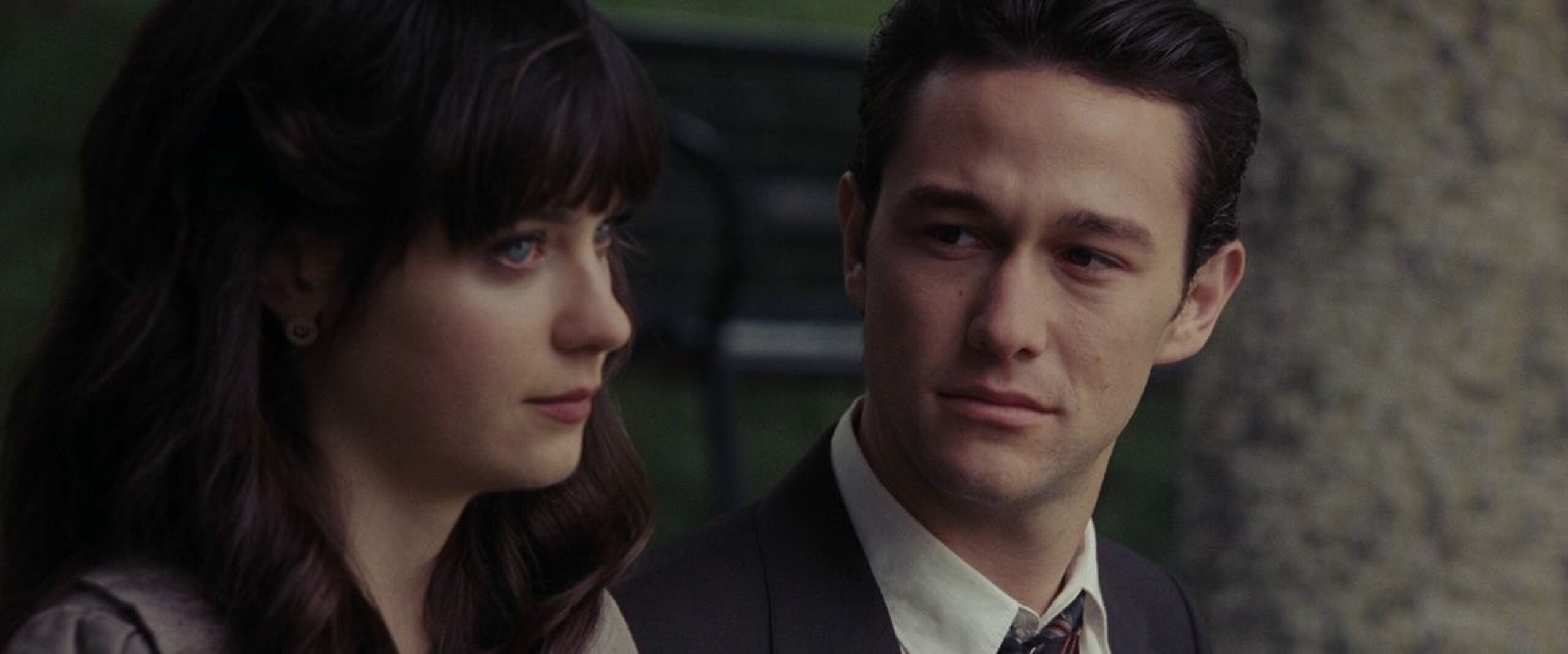 Zooey Deschanel en Joseph Gordon-Levitt in 500 Days of Summer