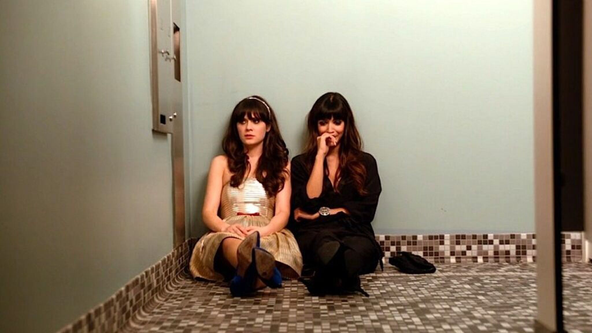 Jess en Cece in New Girl 