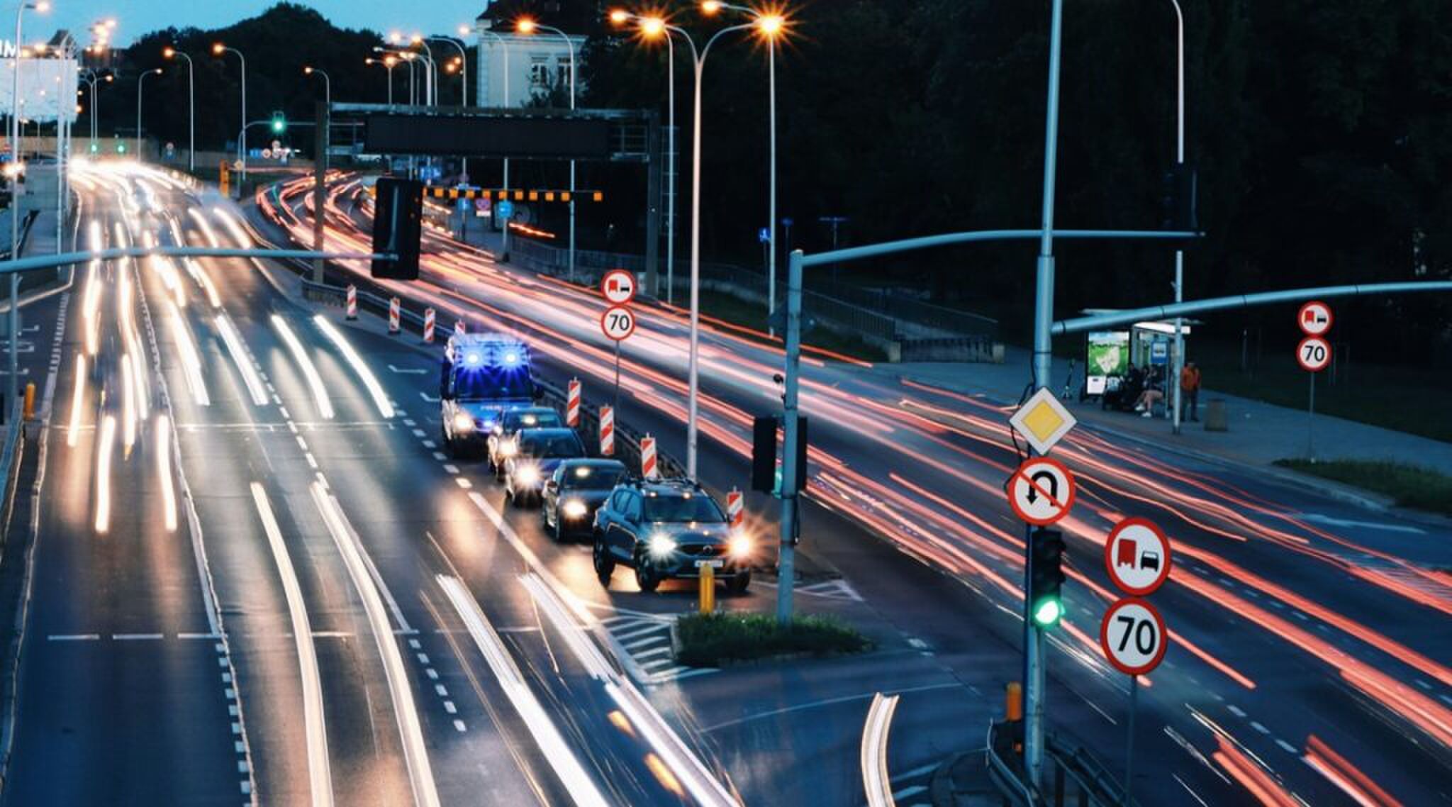 Auto's op Nederlandse wegen.