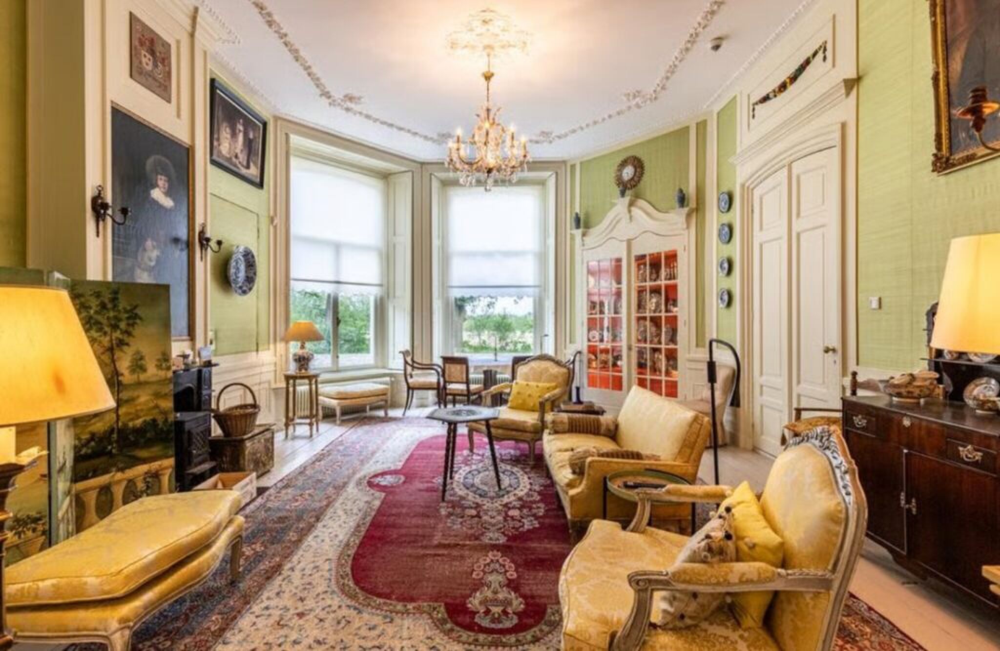 De living van Huize Boschoord.