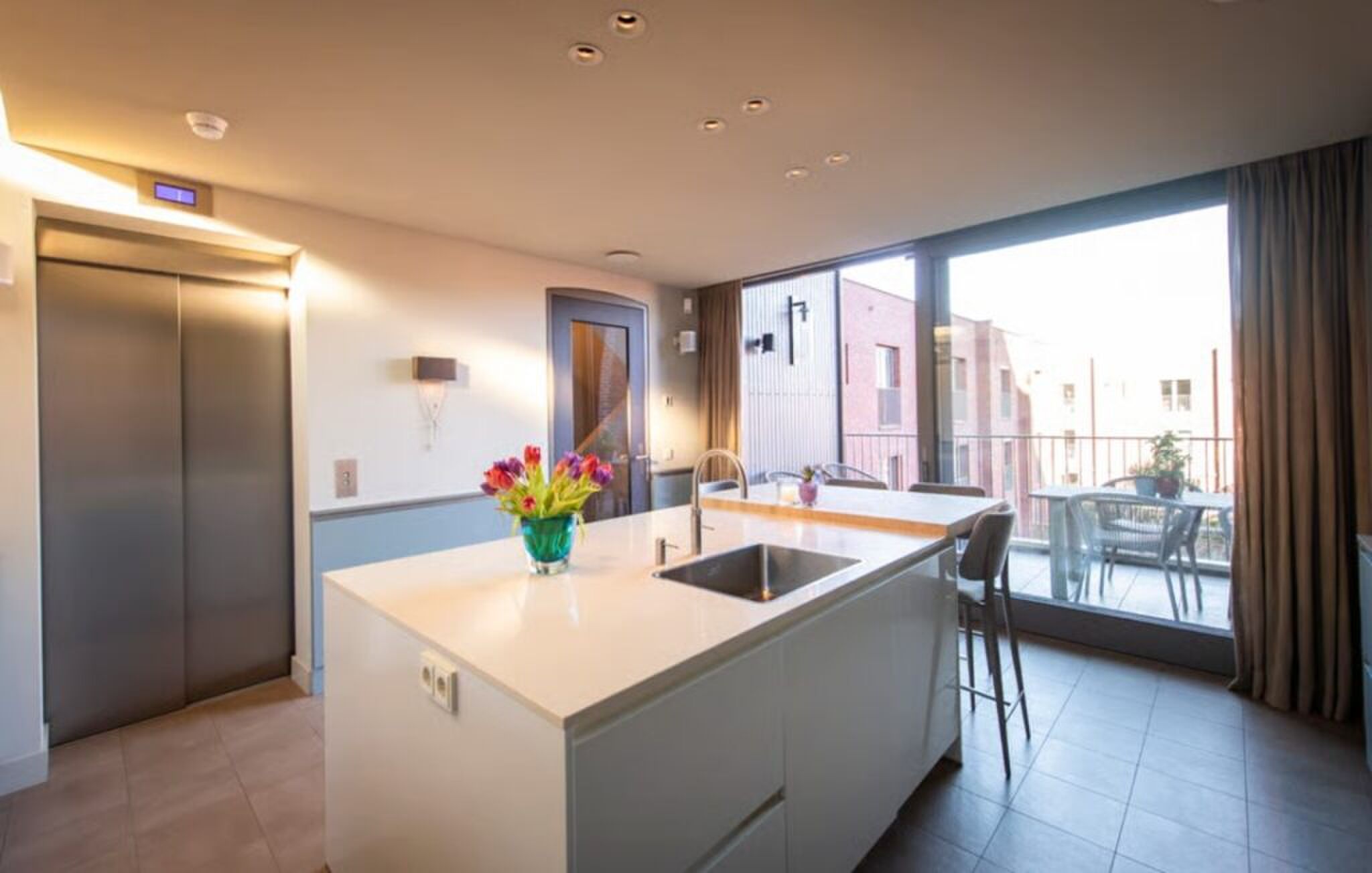 De keuken van de kerktoren in Tilburg.