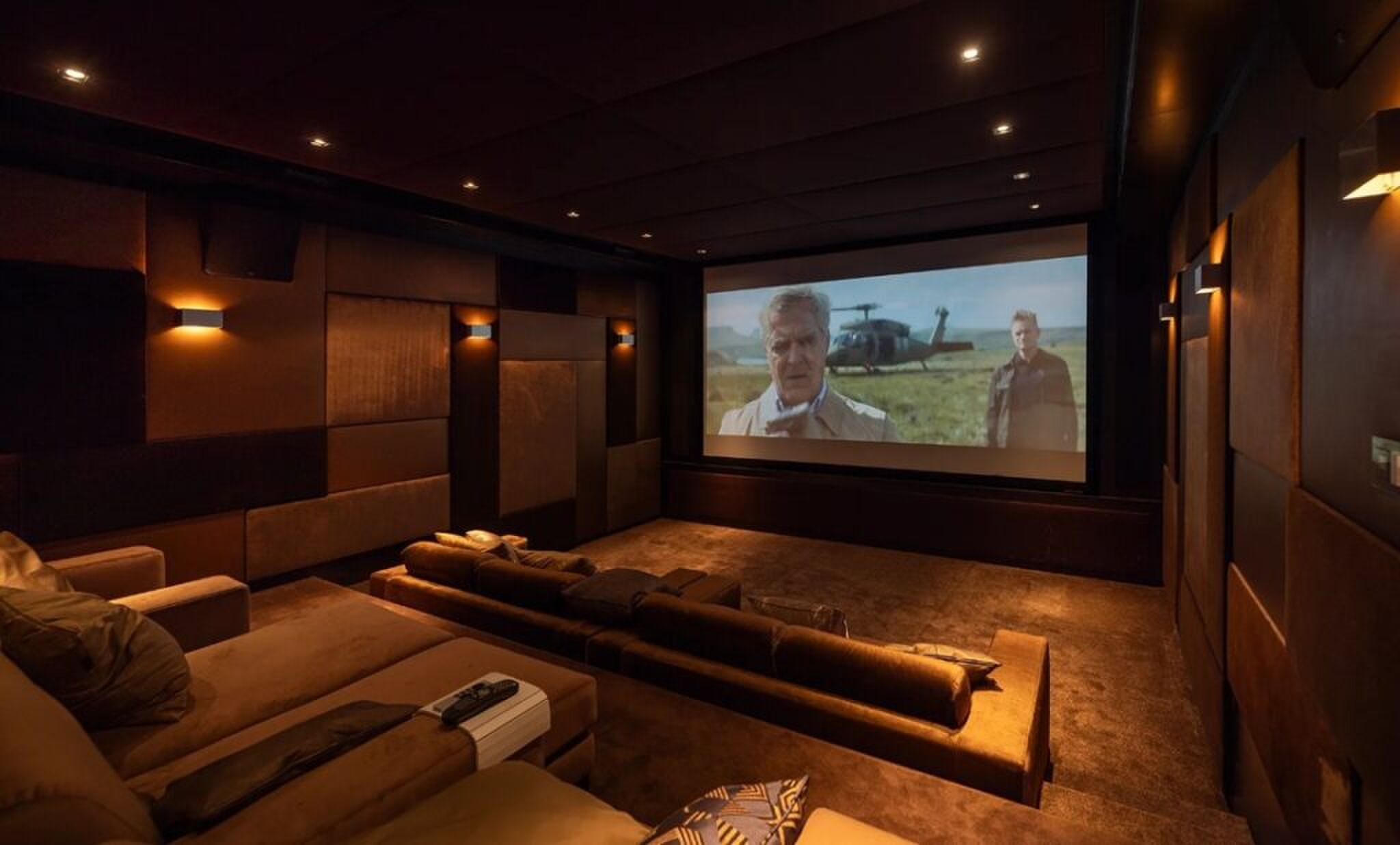 De unieke thuisbioscoopo.