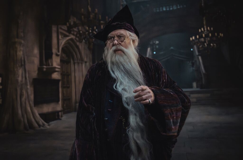 Dumbledore in de nieuwe serie