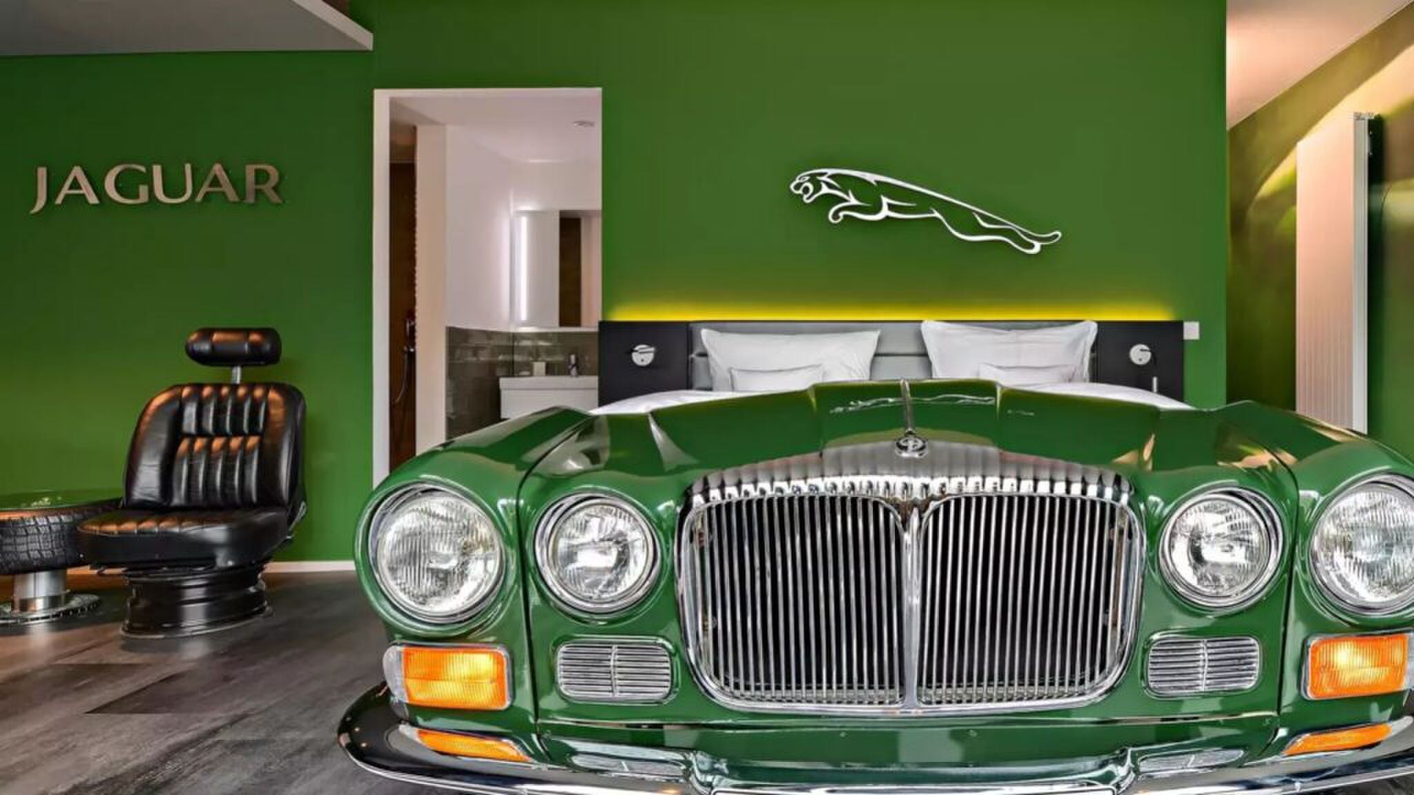 Een kamer in V8 Hotel Motorworld Region Stuttgart