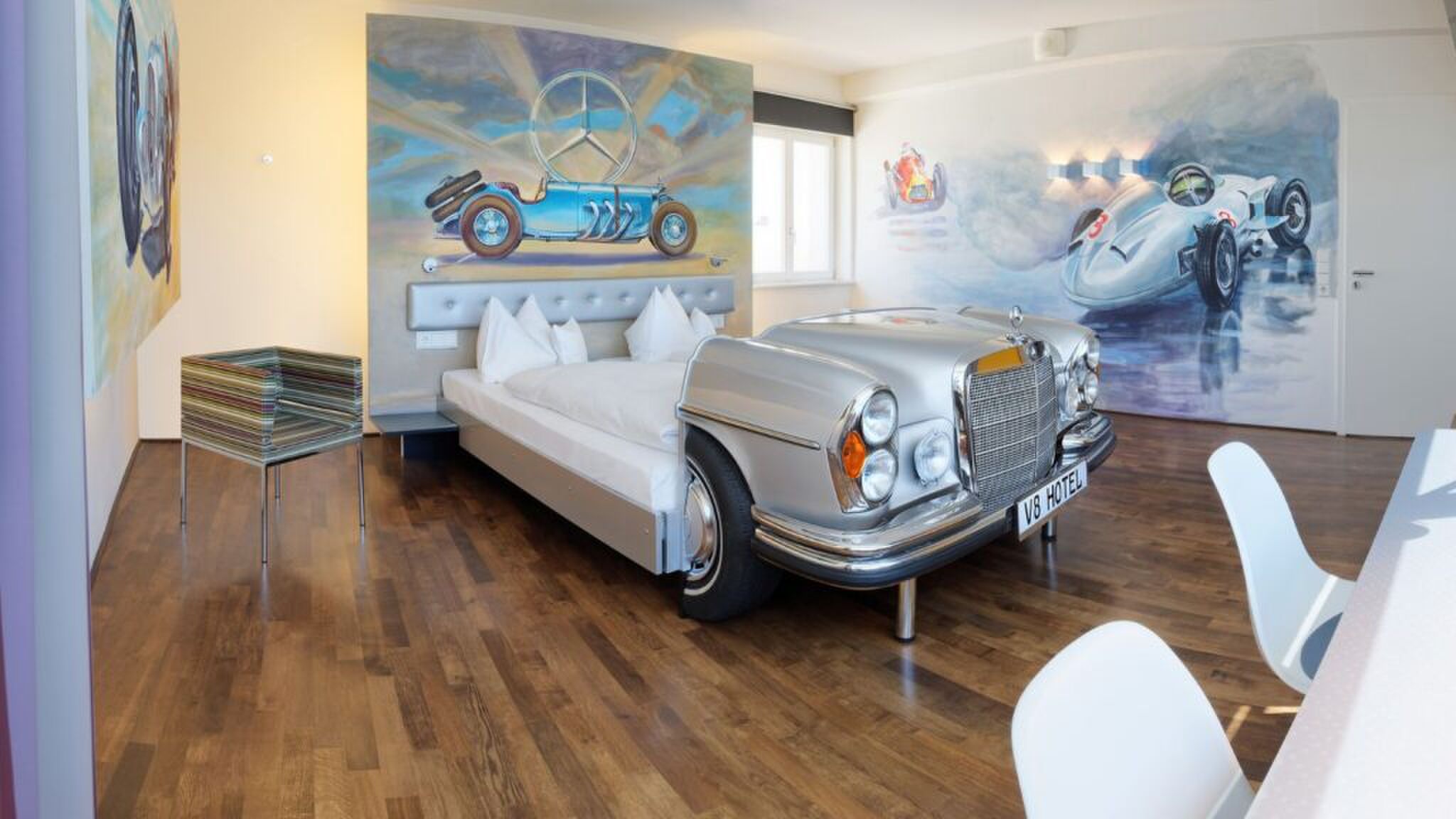 Een kamer in V8 Hotel Motorworld Region Stuttgart