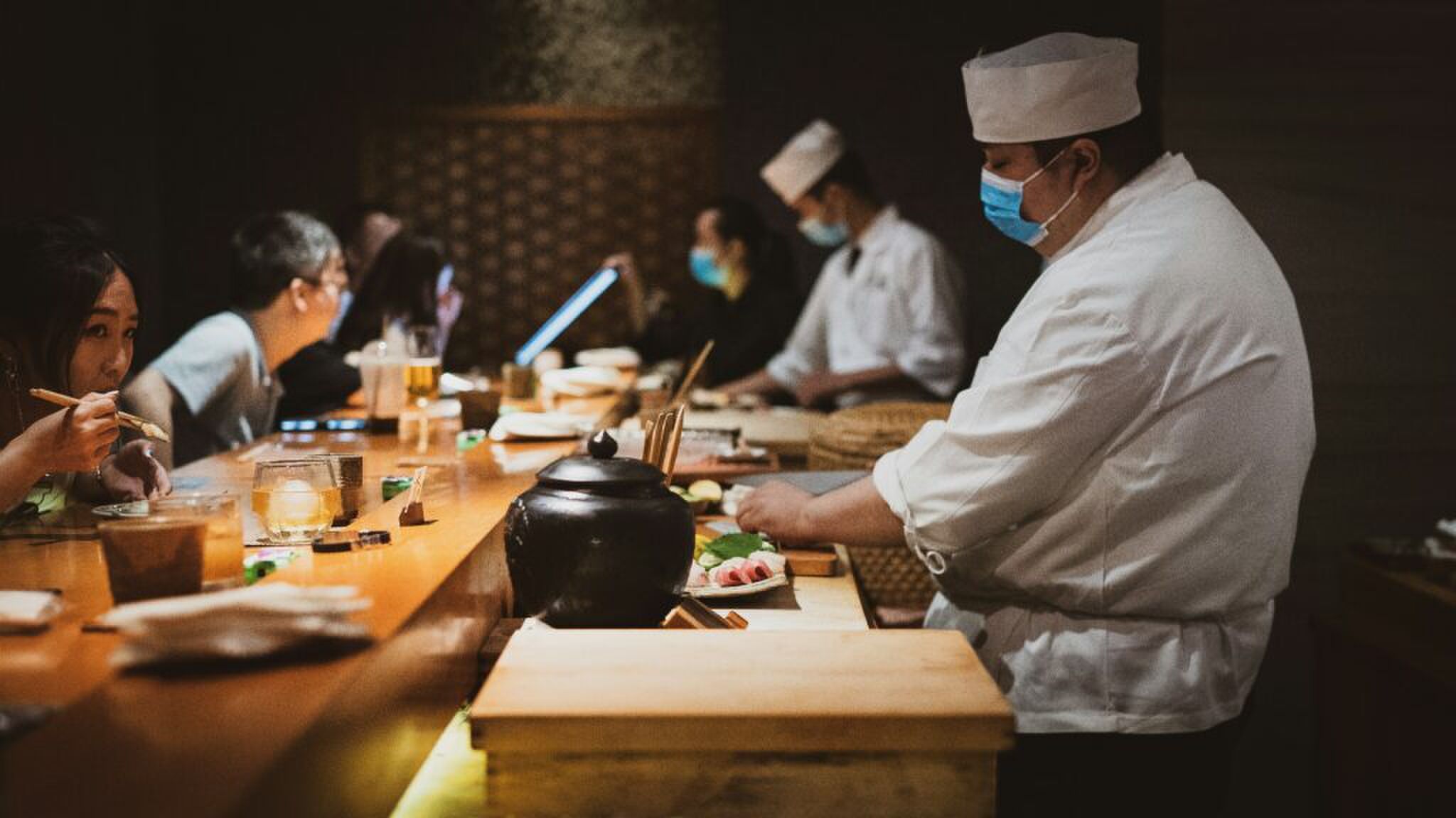 Een Japans restaurant