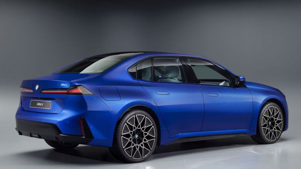 De zijkant van de BMW i3