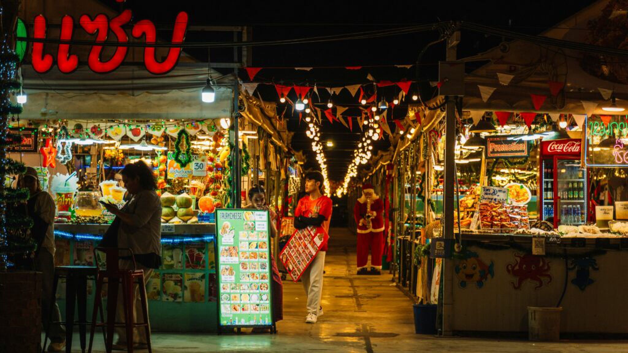 Night Market in Thailand