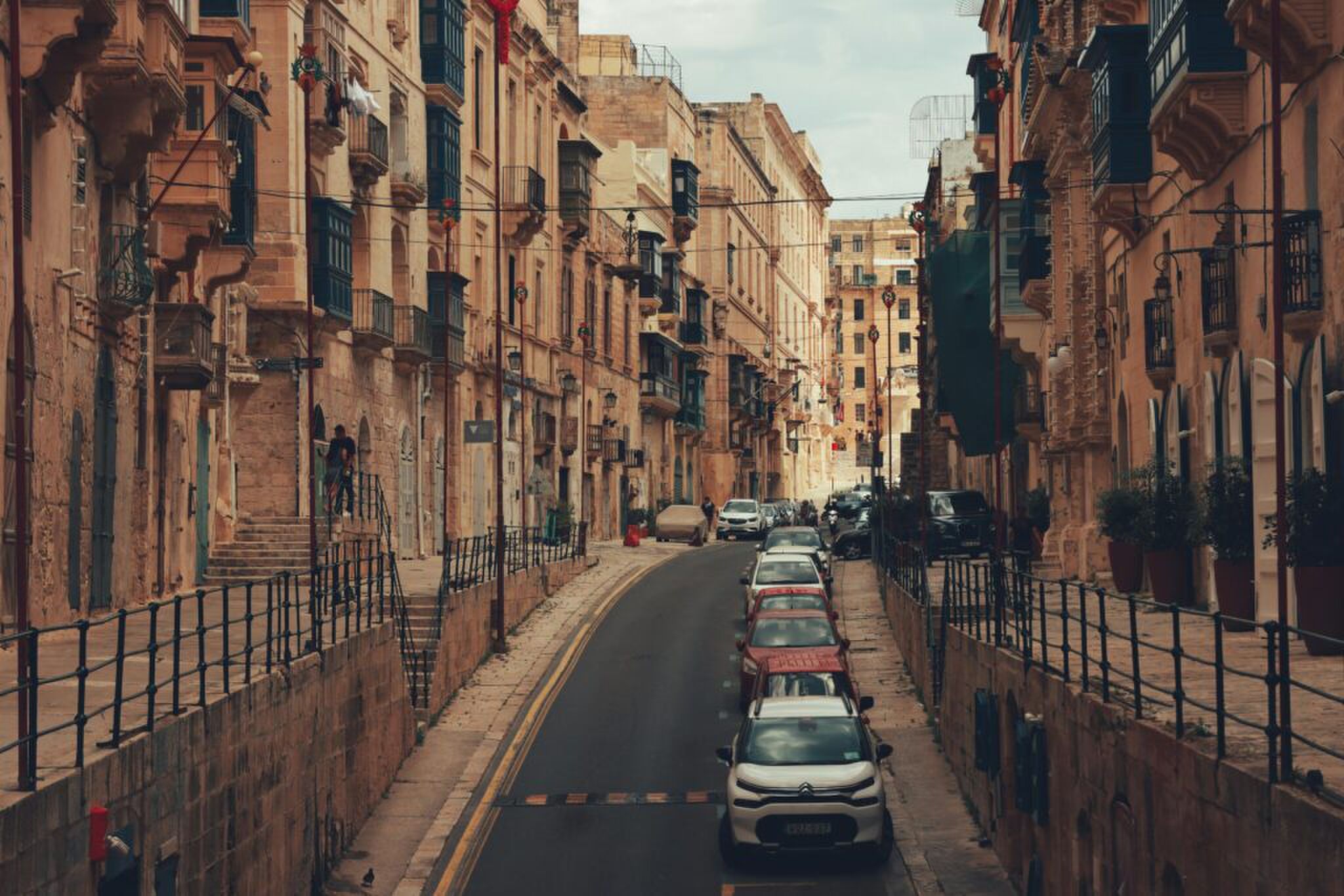 Straat in Malta