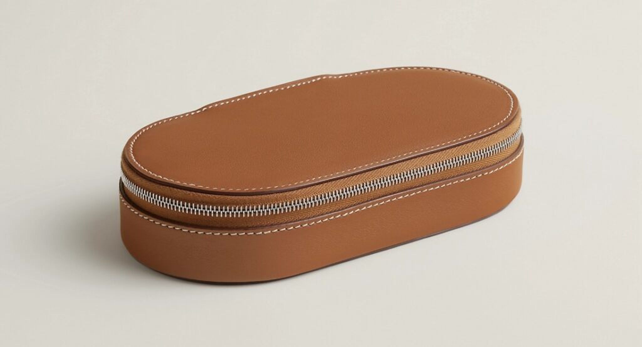 De luxe opbergcase van Herm&egrave;s.