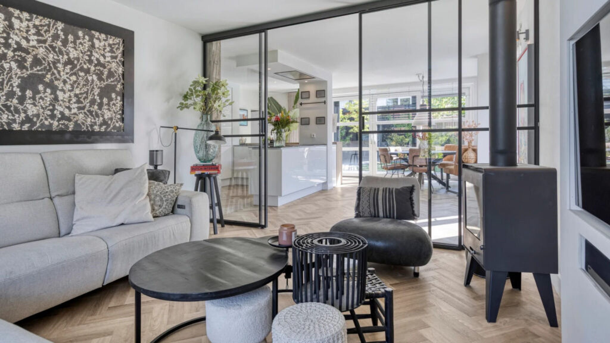 De royale woonkamer.