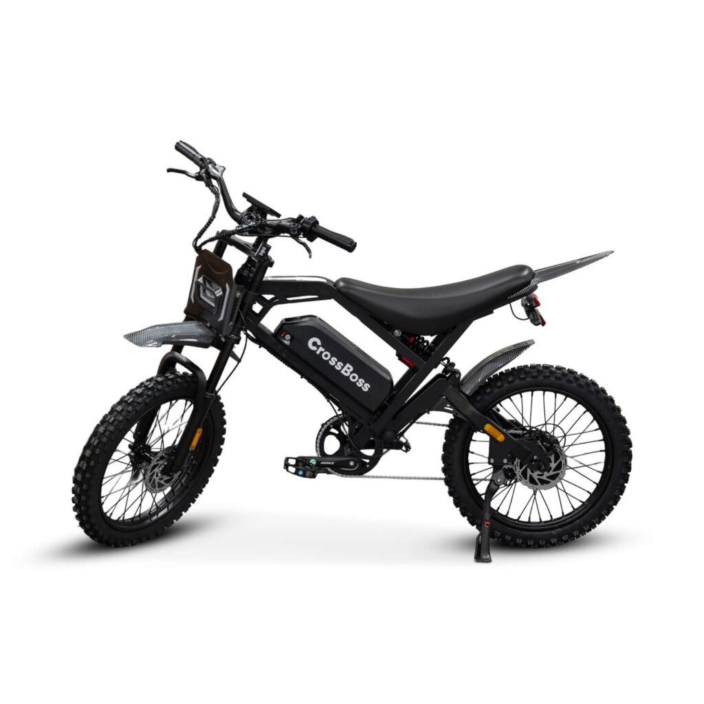 Een gloednieuwe skinnybike van lasourisscooters