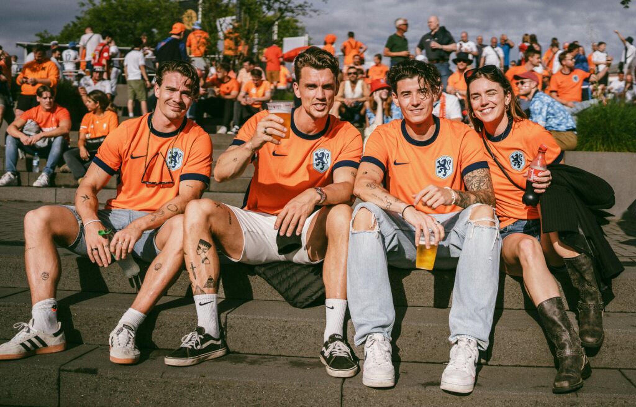 Fans van het Nederlands Elftal