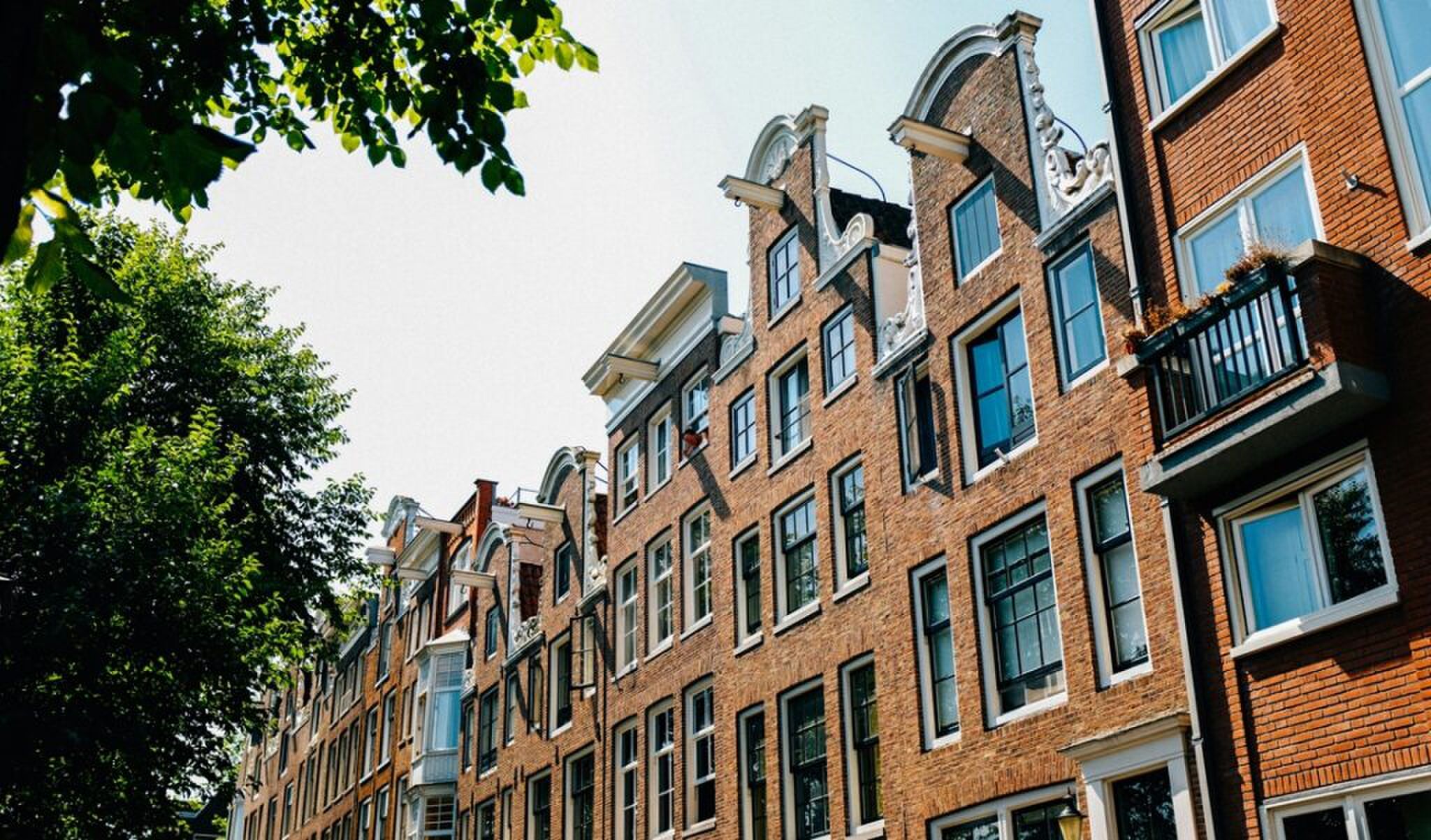 Woningen in het centrum van Amsterdam.