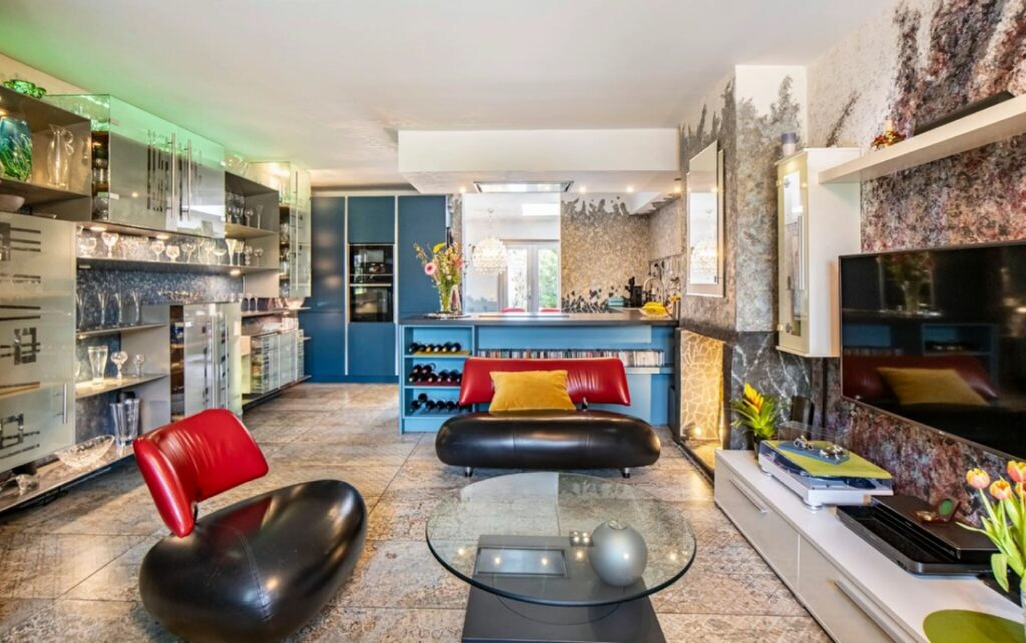 Het interieur van de woning in Amersfoort.